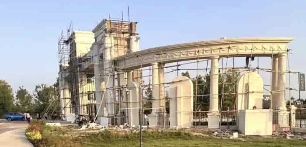 GRC Main Gate for Paras Group, Meerut
